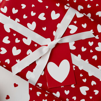 Love Hearts Wrapping Paper Set, 5 of 7