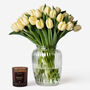 Bleach Blonde Dutch Tulip Fresh Bouquet, thumbnail 1 of 2