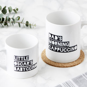 Personalised Cappuccino/Babyccino Mugs, 5 of 5
