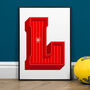 Liverpool, A To Z Football Prints And Posters, thumbnail 3 of 6