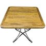 Industrial Vintage Square Cafe Table 80cm, thumbnail 2 of 4