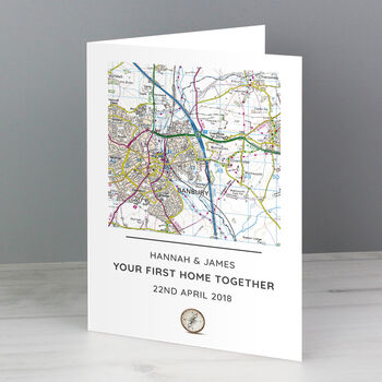 Personalised Map Card, 2 of 10