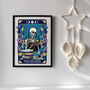 Tarot Style Typographical Print The Reader, thumbnail 2 of 7