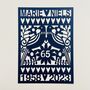Personalised 65th Sapphire Anniversary Paper Cut, thumbnail 2 of 5