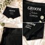 Personalised Groom Boxers Groom Gifts Best Man Proposal, thumbnail 3 of 12