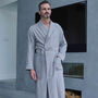 Men's 'Prince of Wales' Check Brushed Cotton Robe, thumbnail 1 of 4