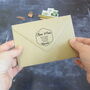 Personalised Honeycomb Return Address Stamp, thumbnail 1 of 8
