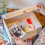Personalised Favourite Memories Wooden Keepsake Box, thumbnail 5 of 5