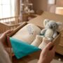 Personalised Baby Blanket Koala And Booties Gift Set, thumbnail 1 of 8