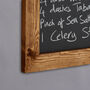 Old Wood Framed Chalkboard Blackboard B, thumbnail 2 of 2