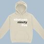 Modern Birth Year In Words Hoodie, thumbnail 2 of 8