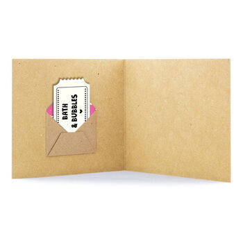 Handmade Pink Unicorn Personalised Blank Card, 5 of 5