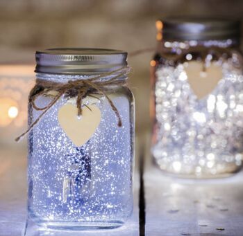 Christmas Sparkle Firefly Jam Jar Light, 2 of 2