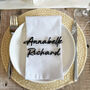 Personalised Acrylic Place Name Table Settings Wedding Events, thumbnail 1 of 4