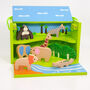 Personalised Wooden Safari Toy Set, thumbnail 2 of 8