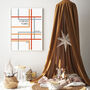 Forever Young Nursery Giclée Retro Art Print, thumbnail 2 of 4