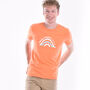 Open Mind Surf Orange Beach T Shirt, thumbnail 1 of 7