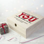 Personalised Romantic Couples Christmas Eve Box, thumbnail 3 of 6