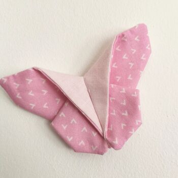 Personalised Pink Hanging Kite Decor, Baby Girl Room Wall Art, 9 of 12