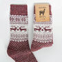 Alpaca Wool Socks Christmas Gift Limited Edition, thumbnail 2 of 8
