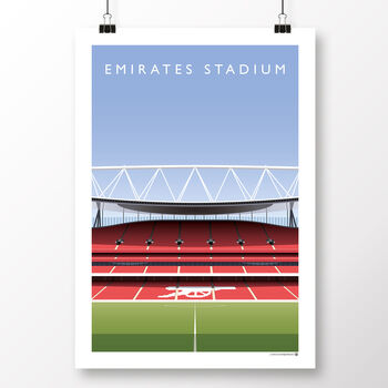 Arsenal Fc Emirates Stadium East Stand Poster, 2 of 8