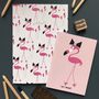 Flamingo A5 Notebook Or Notebook Set, thumbnail 2 of 12