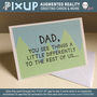 'Dad Vision' Augmented Reality Greeting Card, thumbnail 1 of 5