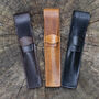 Personalised Leather Single Pen Holder With Presentation Box, thumbnail 1 of 11