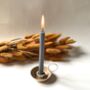 Taper Candle Holder With Three Taper Candles, thumbnail 1 of 3