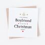 Boyfriend Happy First Christmas Together Card, thumbnail 1 of 2