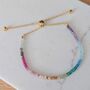 11:11 Rainbow Gemstone Intention Bracelet, thumbnail 3 of 7