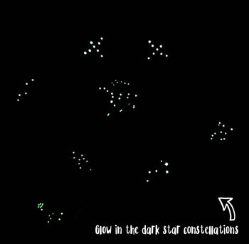 Vulpecula Fox Star Constellation Enamel Pin, 3 of 8