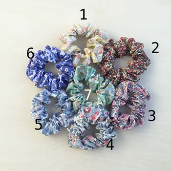 Scrunchie Handmade Liberty Betsy Hair Accessories, 2 of 2