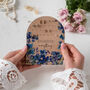 Forget Me Not Arched Earring Storage Display Stand, thumbnail 3 of 6