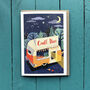 Outdoors Carft Beer Real Ale Caravan Blank Card, thumbnail 1 of 4