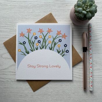 Stay Strong Card, 2 of 3
