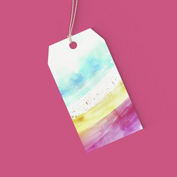 Luxury Abstract Rainbow Wrapping Paper, 3 of 7