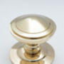 Solid Brass Centre Door Knob 76mm, thumbnail 4 of 8