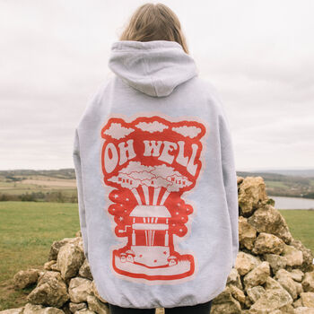 Oh Well Women's Slogan Hoodie, 3 of 6