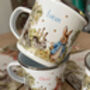 Kids Personalised Little Bunny Placemat, Coaster And Mug Dinner Set, thumbnail 3 of 11