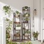 Four Tier Ladder Shelf Free Standing Storage Bookcase, thumbnail 4 of 9