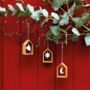 House Pendant Christmas Tree Decoration, thumbnail 1 of 4