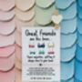 Friends Are Like Bras Wish Bracelet | Gift For Friend, thumbnail 1 of 7