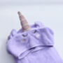 Rabbit Children's Hooded Towel Poncho, thumbnail 3 of 7