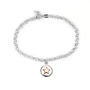 Sterling Silver Good Luck Bracelet With Lucky Star, thumbnail 2 of 8