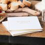 Personalised Wedding Square Linen Notebook, thumbnail 10 of 12