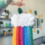 Personalised Colourful Cloud Wall Hanging, thumbnail 8 of 10