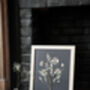 Golden Hour Botanical Wall Art – A3 Pressed Flowers In Sand Frame, thumbnail 3 of 7