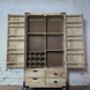 Xl Reclaimed Wood Drinks Storage Cabinet, thumbnail 1 of 7