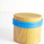 Oak And Coloured Leather Door Stop, thumbnail 7 of 12